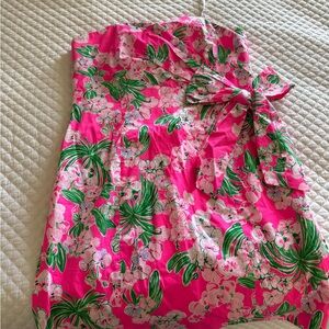 Lilly Pulitzer strapless dress